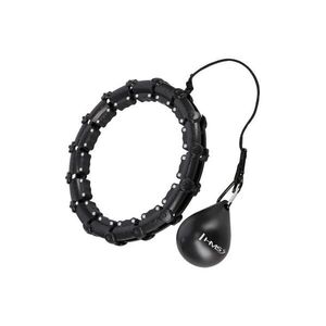 HMS Masážní hula hoop HHW11 PLUS SIZE se závažím černá obraz