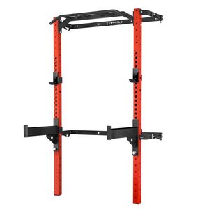 HMS Skládací posilovací klec - Power Rack KLT23 červená obraz