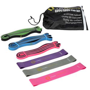 HMS Set fitness gum GU04 GU06 PRO obraz