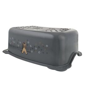 Maltex Stupínek protiskluzový Koník Minimal - steel grey obraz