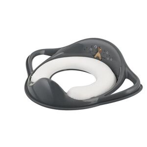 Maltex Redukce na WC s úchyty měkká Koník Minimal - steel grey obraz