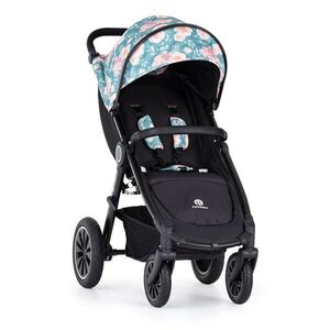 Petite&Mars Kočárek Street+ Air Black Limited 100 Roses obraz
