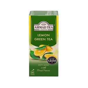 Ahmad Tea Green Tea Lemon porcovaný čaj 25x2 g obraz
