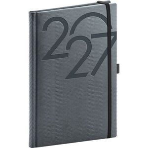 NOTIQUE Ajax týdenní diář 2027, černý, A5 15 × 21 cm obraz