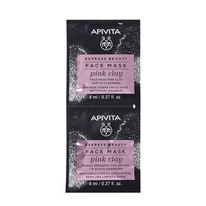 APIVITA Express Beauty Pink Clay pleťová maska 2x8 ml obraz