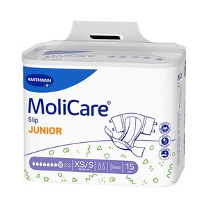 MoliCare Slip Junior 8 kapek vel. XS/S inkontinenční zalepovací kalhotky 15 ks obraz