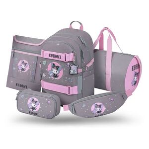 Baagl Školní set Skate Kuromi Grey II obraz