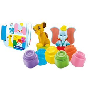 Clementoni Clemmy baby - Disney set s knížkou a kostičkami obraz