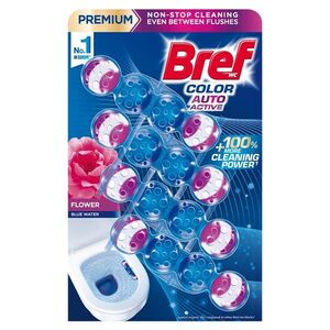 Bref Color Auto Active flower WC blok 4x50 g obraz