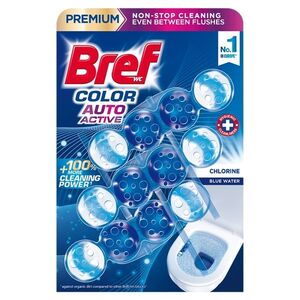 Bref Color Auto Active chlorine WC blok 3x50 g obraz