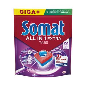 Somat All in 1 Extra tablety do myčky 100 ks obraz