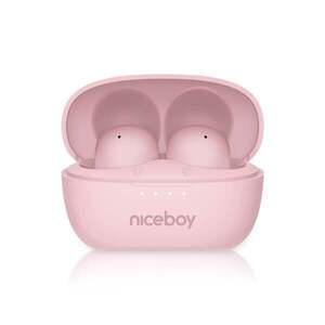 Niceboy Bezdrátová sluchátka Podsie 4 POP Pink obraz