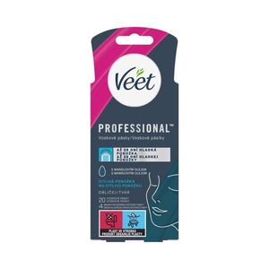 Veet Professional Studené voskové pásky na obličej pro citlivou pokožku 20 ks obraz