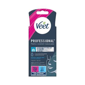 Veet Professional Studené voskové pásky na obličej pro citlivou pokožku 40 ks obraz
