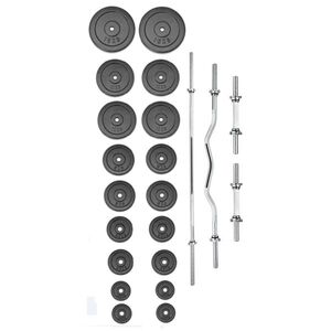 TRINFIT Činkový set PREMIUM XL kovový 130 kg obraz