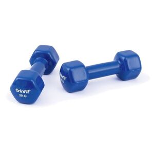 TRINFIT Činky na aerobic VINYL 0, 5 - 5 kg varianta 3 kg obraz