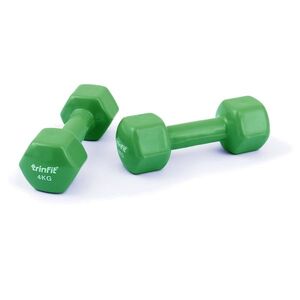 TRINFIT Činky na aerobic VINYL 0, 5 - 5 kg varianta 4 kg obraz