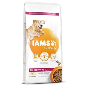 IAMS Krmivo Dog Senior Large Chicken 12kg obraz