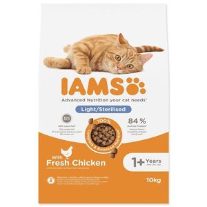 IAMS Krmivo Cat Adult/Senior Weight Control/Sterilized Chicken 10kg obraz