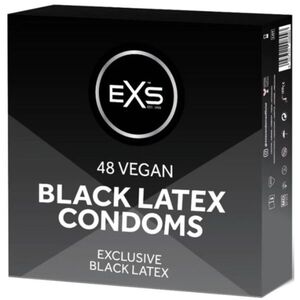 EXS Blatex černé kondomy (48 ks) obraz