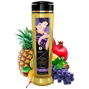 Shunga Libido masážní olej exotické ovoce (240 ml) obraz