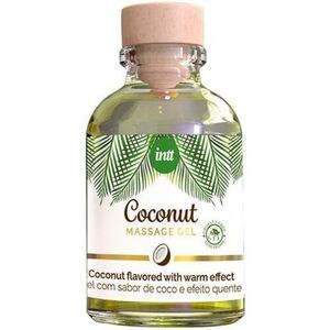 INTT Massage Gel Coconut veganský masážní gel (30 ml) obraz