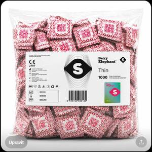 Sexy Elephant Thin – ultra tenké kondomy (1000 ks) obraz