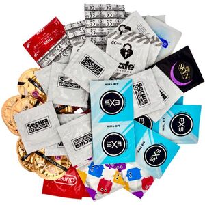 Sexy Elephant Sada tenkých kondomů – Thin Pleasure pack (72 ks) obraz
