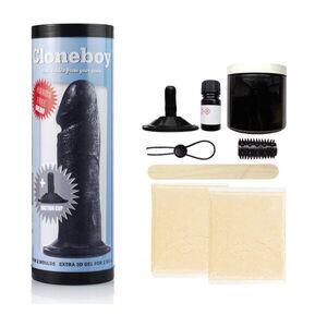 Cloneboy Cloneboy Dildo+Suction Cup sada - odlitek penisu Black obraz