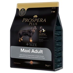 Prospera Krmivo Plus Maxi Adult kuře s rýží 3kg obraz