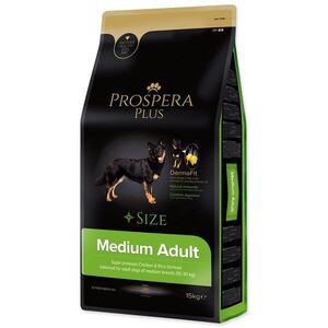 Prospera Krmivo Plus Medium Adult kuře s rýží 15kg obraz