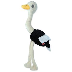 Dog Fantasy Hračka Recycled Toy pštros pískací se šustícími křídly 49cm obraz
