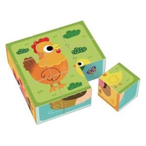 2Kids Toys Dřevěné kostky Farma obraz