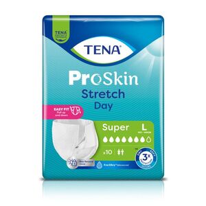 Tena Stretch Day Super vel. L inkontinenční kalhotky 10 ks obraz