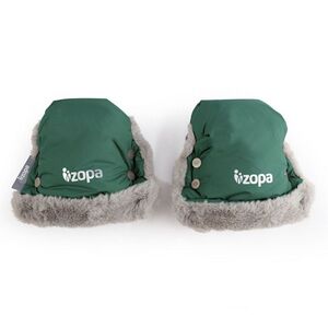 Zopa Zimní rukavice Fluffy, Zelená 4 obraz