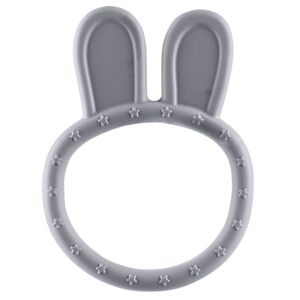 Zopa Silikonové kousátko Rabbit, Dove Grey 3 obraz