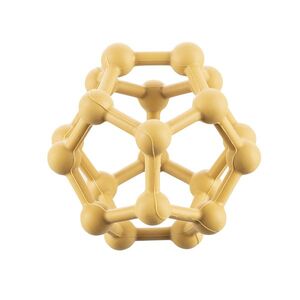 Zopa Silikonové kousátko Atom, Mustard Yellow 3 obraz