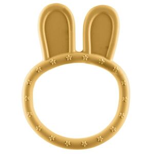 Zopa Silikonové kousátko Rabbit, Mustard Yellow 1 obraz