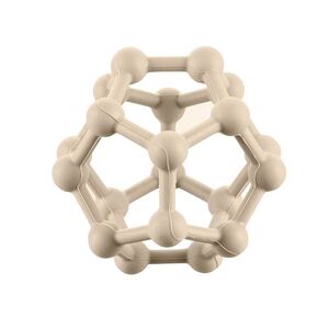 Zopa Silikonové kousátko Atom, Sand Beige 2 obraz