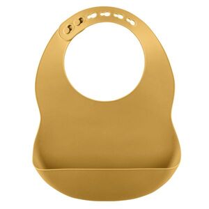 Zopa Silikonový bryndák, Mustard Yellow 2 obraz
