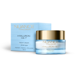 NUANCE Hyaluron HA7 Noční krém pro všechny typy pleti 50 ml obraz
