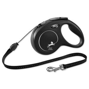 Flexi Vodítko Classic New lanko M černé 5m obraz