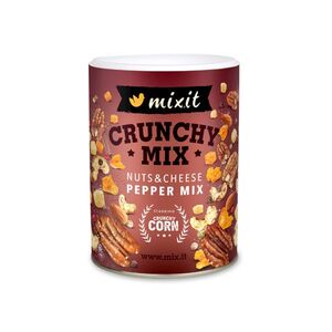 MIXIT Crunchy mix sýr, crunchy corn a oříšky s barevným pepřem 300 g obraz