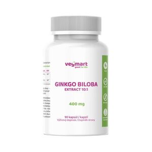 Vegmart Ginkgo Biloba Extract 400 mg 90 kapslí obraz