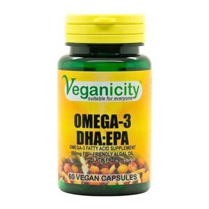 Veganicity Omega-3 DHA: EPA 500 mg 60 kapslí obraz