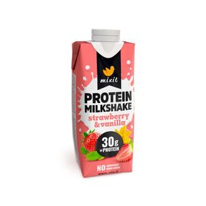 Mixit Proteinový milkshake jahoda & vanilka 330 ml obraz