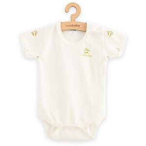 New Baby Kojenecké body s krátkým rukávem z organické bavlny Olivy, vel. 80 (9-12m) obraz