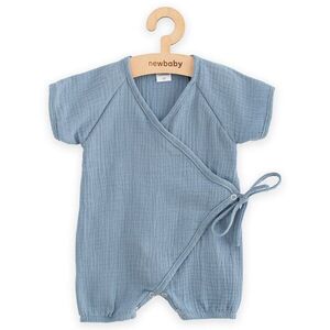 New Baby Kojenecký letní mušelínový overal blue, vel. 68 (4-6m) obraz