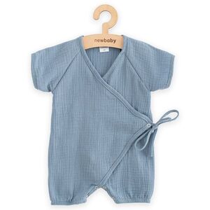 New Baby Kojenecký letní mušelínový overal blue, vel. 86 (12-18m) obraz