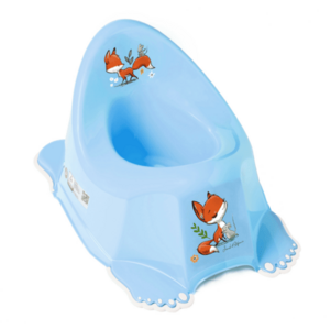 Tega Baby Dětský nočník s melodií – ergonomický, protiskluzový, hudební, modrý obraz